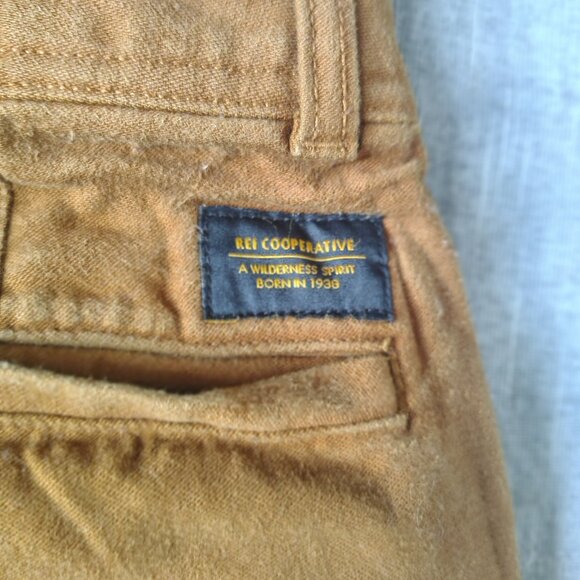 REI CO-OP Pants Size 32x30 Nutmeg Trailsmith Jogger Stretch Slim Mid Work - Picture 9 of 16